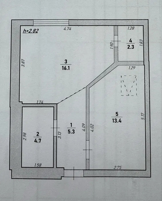 Продаж Квартира 1-кімнатна, 12/12 поверх на вул. Височана Ivano-Frankivs'k - photo 2