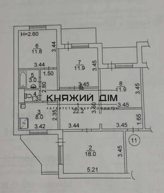 Продаж 4к Квартира 102 кв.м Ревуцкого ул. Київ - фото 2
