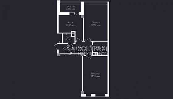 Продаж Квартира 2-кімнатна, 17/17 поверх на вул. Валентиновская Харьков