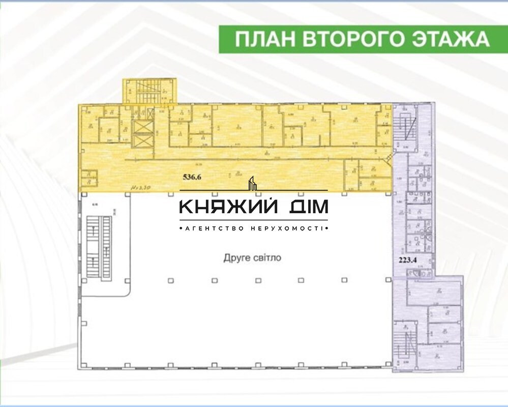 Оренда офісне приміщення на вул. Маршала Рыбалко ул./Ростиславська поверх - 2/4 Київ - фото 12