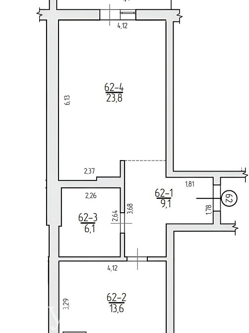Продаж Квартира 1-кімнатна, 4/5 поверх на Руська, 41 Uzhhorod - photo 9