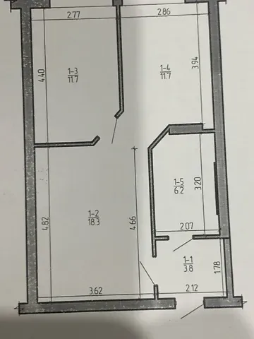 Продаж 1к Квартира 57.1 кв.м ЖК Фонтан Хмельницький - фото 5