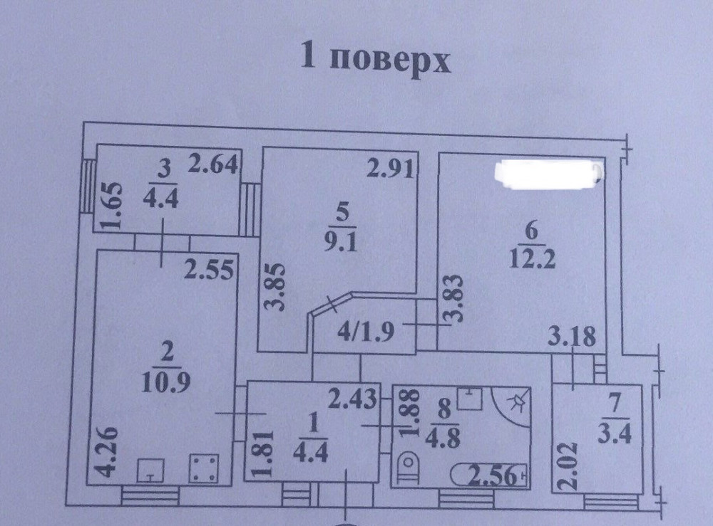 Продам 3х ком. квартиру с придомовой территорией 53 кв.м ул.Пастера Одеса - фото 8