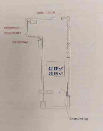 Продаж Квартира 1-кімнатна, 15/18 поверх на Посмитного ул. Одеса
