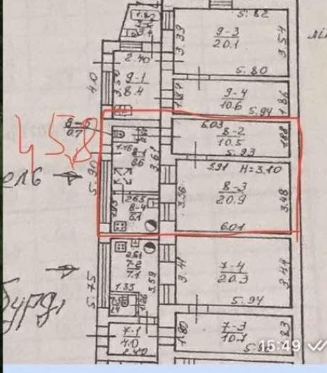 2к квартира Одеса - фото 2