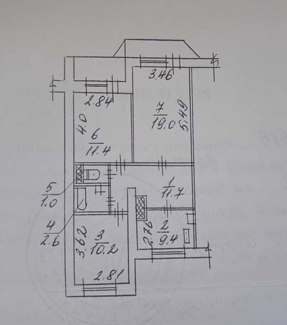 Продаж Квартира 3-кімнатна, 5/10 поверх на Варейкиса ул., 2 Днепр - изображение 15