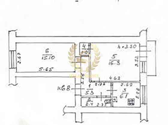 Продається 2 к квартира на Воскресенці Київ