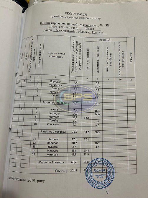 Продаж 3-поверховий Будинок з ділянкою 3 сот 300 кв.м 7+ кімн. на Матюшенко вул. Одеса - фото 6