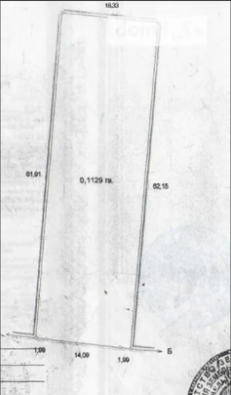 Продаж земельної ділянки 0.1 соток на ул. Разумовская, 34 Odessa
