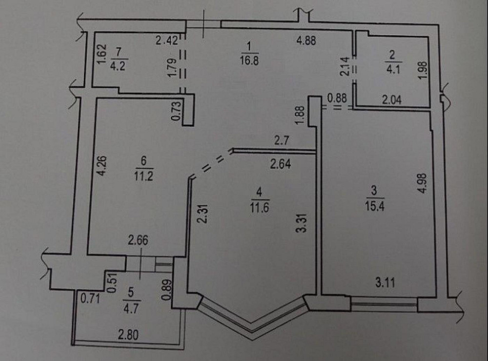 Продаж Квартира 2-кімнатна, 8/10 поверх на вул. Зелена Львов - изображение 20