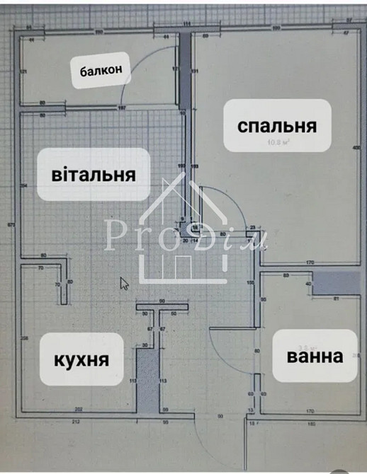 Продаж Квартира 1-кімнатна, 6/16 поверх на Любомира Гузара просп. (Космонавта Комарова), 15 Kiev - photo 8