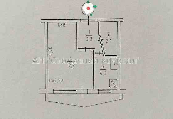 Продаж Будинок 1-кімнатний на вул. Гетьмана Вадима Київ