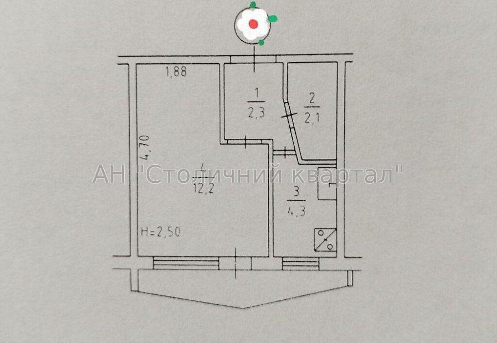 Продаж Будинок 1-кімнатний на вул. Гетьмана Вадима Київ - фото 3