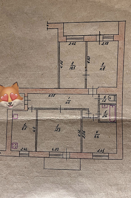 Продаж 4к Квартира 74 кв.м Грушевского Zhytomyr - photo 2