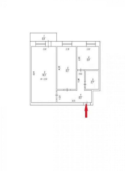 Продаж Квартира 2-кімнатна, 4/5 поверх на Віталія Скакуна вул., д. 9 Київ - фото 13