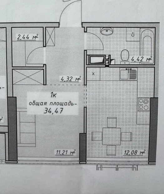 Продаж Квартира 1-кімнатна на переулок Курортный, 2 Odessa - photo 8