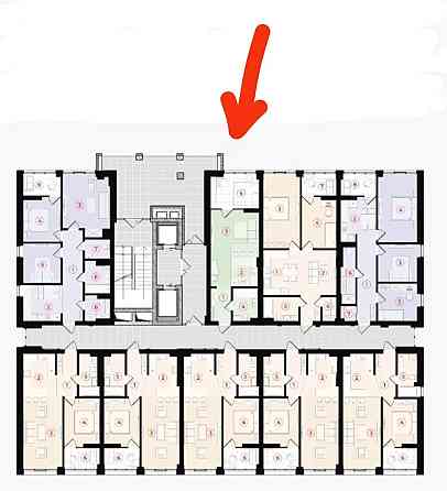 Продаж Квартира 1-кімнатна, 15/15 поверх на Південний б-р Ивано-Франковск