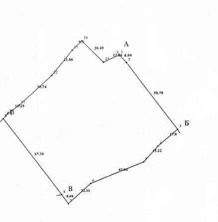 Продаж земельної ділянки 74.42 соток на Підкринта 