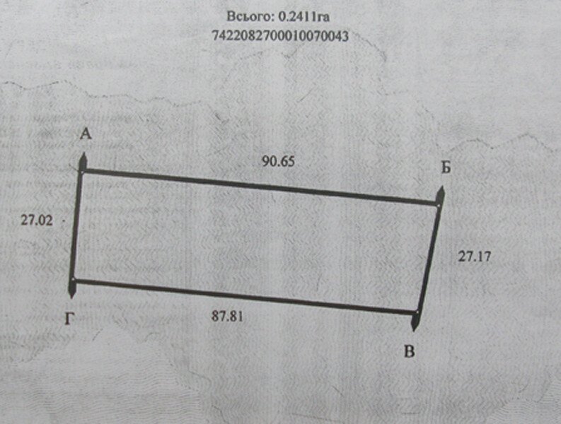 Продаж земельної ділянки 25 соток на улица Луговая, д. Евминка - изображение 2