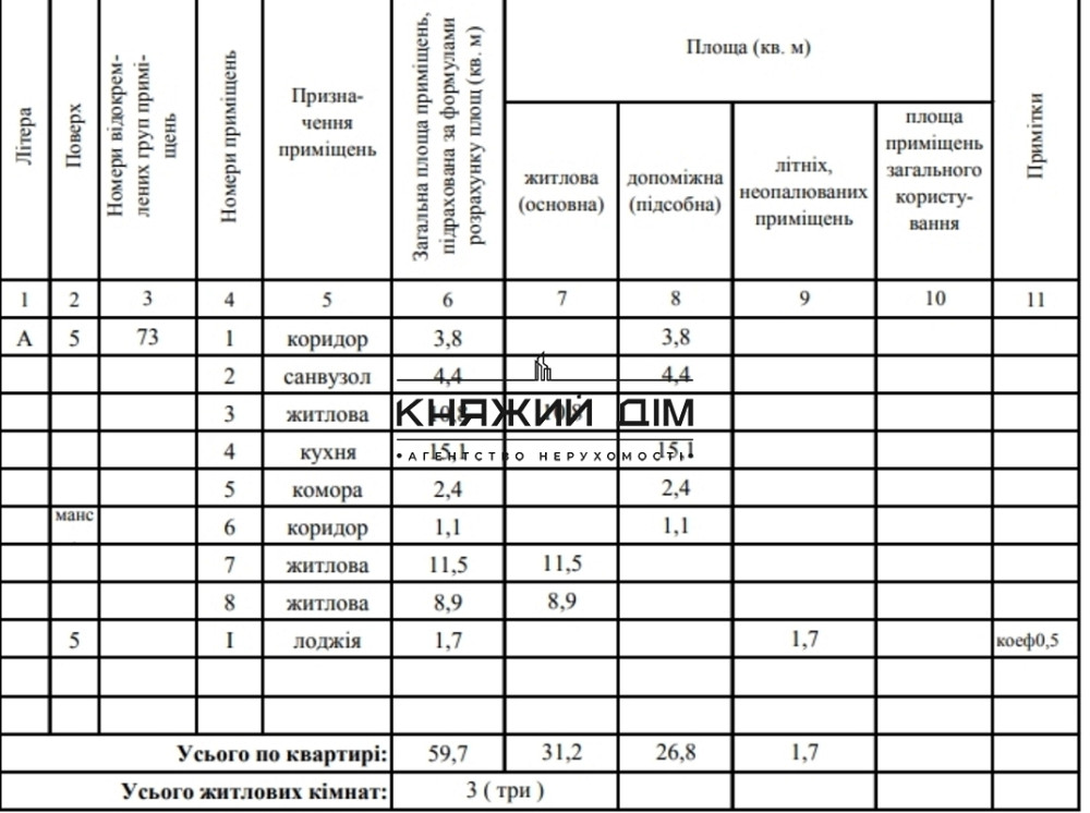 Продаж Квартира 3-кімнатна, 5/5 поверх на Тираспольская ул. Kiev - photo 17