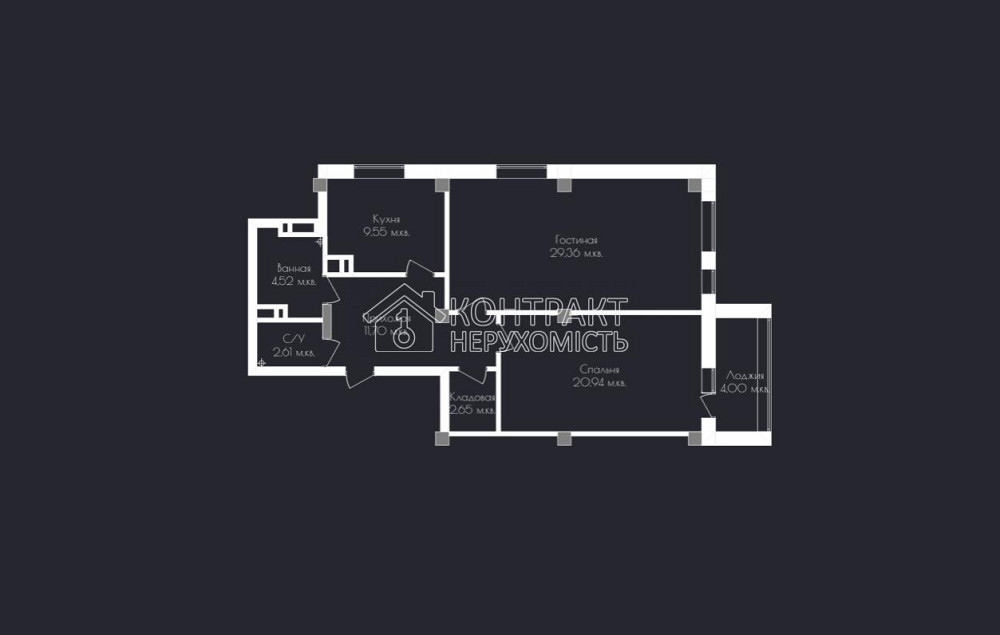 Продаж Квартира 2-кімнатна, 13/17 поверх на вул. Валентиновская Харків - фото 2