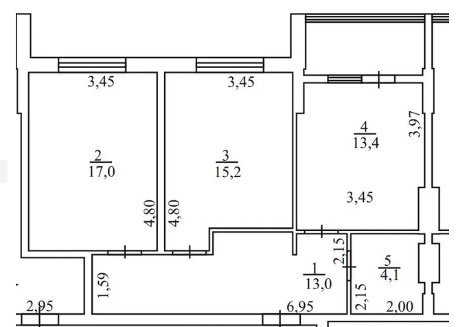 Продаж Квартира 2-кімнатна, 15/17 поверх на пр-т Полковника Гуляева (пр-т Маршала Жукова обл), 111/3 Одеса - фото 18