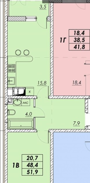 Продам 1 комнатную квартиру на Прохоровской. Одесса - изображение 5