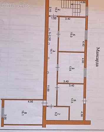 Продаж Будинок 3-кімнатний на вул. Гетьмана Дорошенка Ternopil'