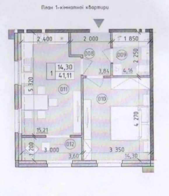 Продаж Квартира 1-кімнатна, 21/21 поверх на Михайла Максимовича, 28е Київ - фото 2