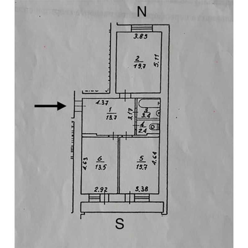 Продаж Квартира 2-кімнатна, 13/15 поверх на Смілянська вул., д. 10/31 Kiev - photo 16