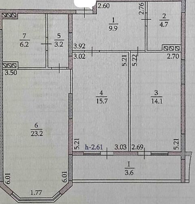 Продаж Квартира 2-кімнатна, 9/11 поверх на вул. Київська Тернопіль - фото 17