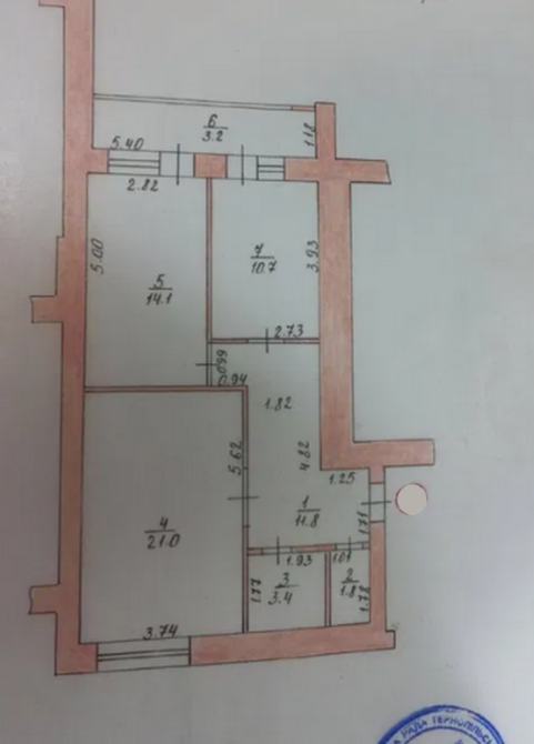Продаж Квартира 2-кімнатна, 5/9 поверх Тернопіль - фото 7