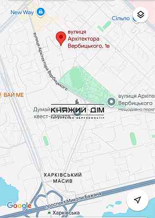 Продаж 1 кімнатної ЖК Злагода м Харківська Київ