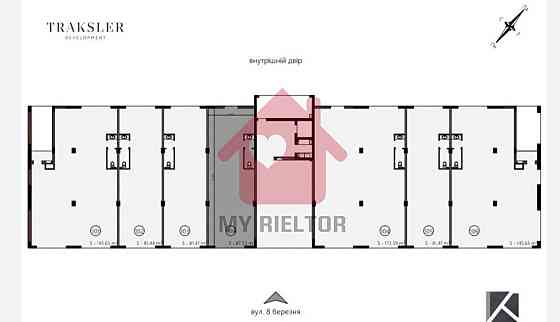 Продаж приміщення вільного призначення на Волошина поверх - 1/5 Mynai