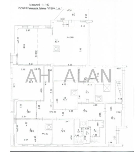 Оренда офісне приміщення на Дегтярівська вул., 33А приміщень - 6, поверх - 6/7 Київ - фото 16