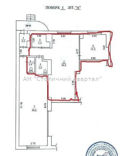 Оренда торгове приміщення на Ахматової Анни вул., 13 приміщень - 1, поверх - 1/28 Київ - фото 2