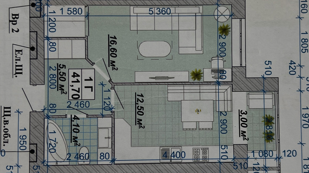 Продаж Квартира 1-кімнатна на вул. Княгинин Івано-Франківськ - фото 5