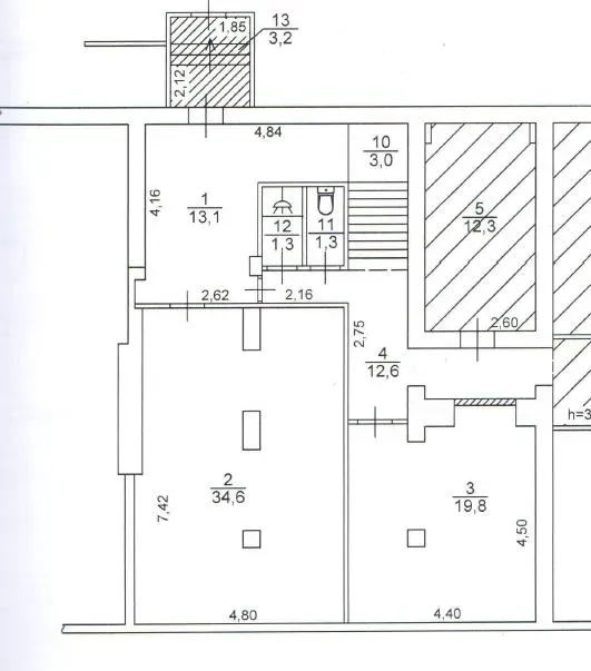 Здається Приміщення вільного призначення площа 255 кв.м Дніпро Дмитра Яворницького Дніпро - фото 17