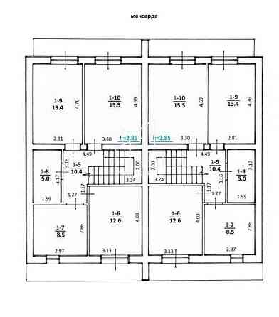 Продаж 2-поверховий  з ділянкою 3.5 сот 131 кв.м 3 кімн. на Ярослава Мудрого вул. Лапаївка