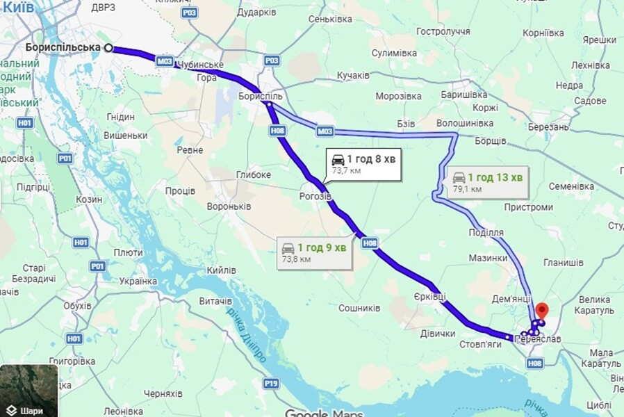 Продаж земельної ділянки 10 соток на улица Братів Міхновських (Чайковського), д. Переяслав-Хмельницький - фото 7