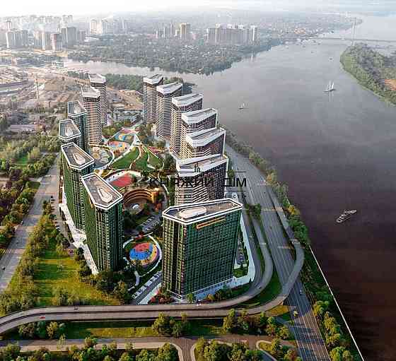 Продам видову 2-к кв. в ЖК Грейт вул.Дніпровська наб. 15Е. 5 Будинок. Kiev