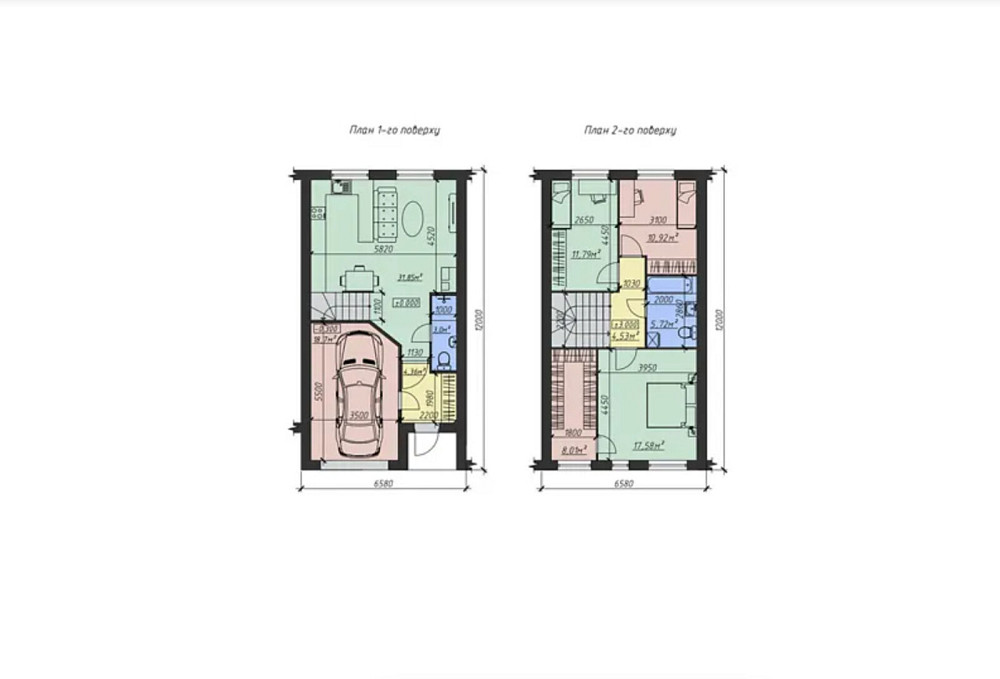 Продаж 2 поверхового таунхауса 120 кв. м, 4 кімнати, на вул. Зелена  - фото 6