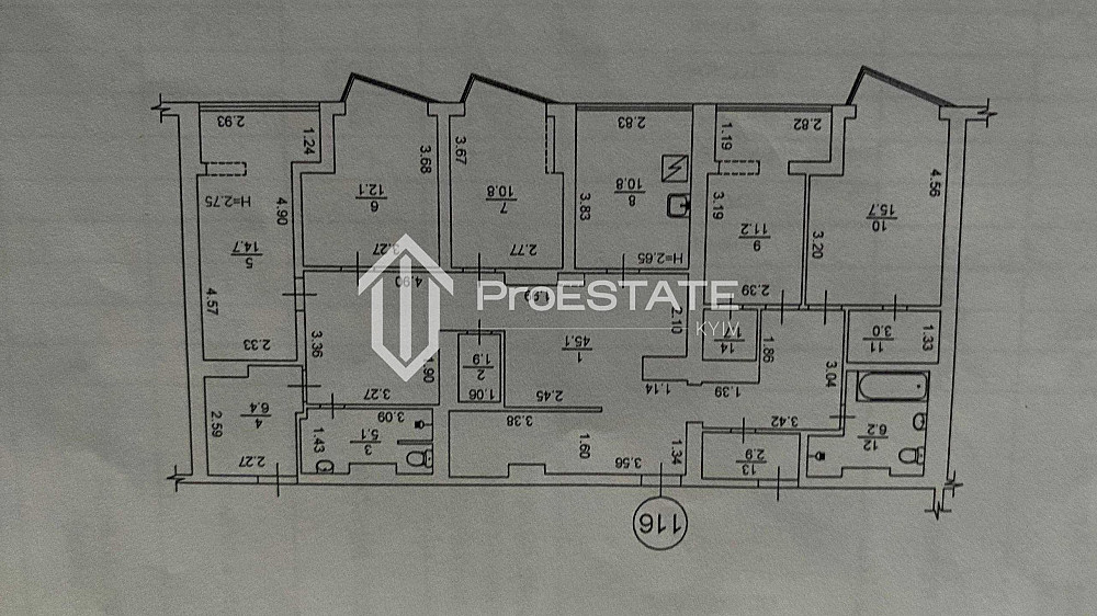 Продаж Квартира 5-кімнатна, 11/25 поверх на вул. Драгоманова Kiev - photo 5