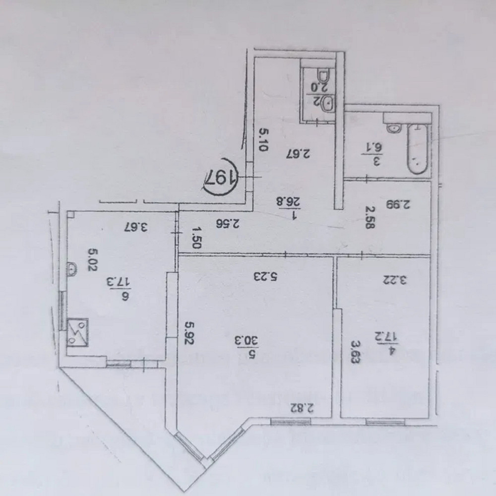 Продаж Квартира 2-кімнатна, 11/25 поверх на Саперно-Слобідська, 22 Київ - фото 2