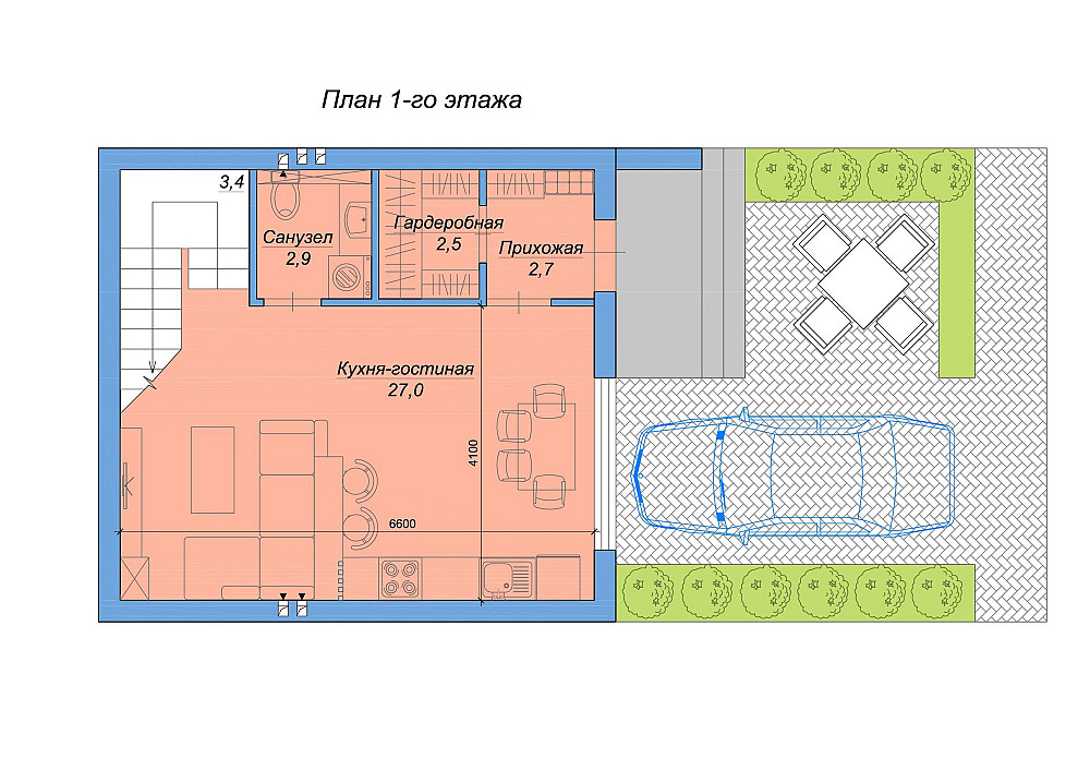 Таунхаус в Авангарде Авангард - фото 10