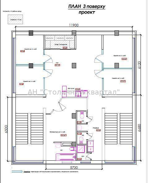 Оренда Будинок 4-кімнатний на Тичини Павла пр-т, 20Б Київ - фото 7