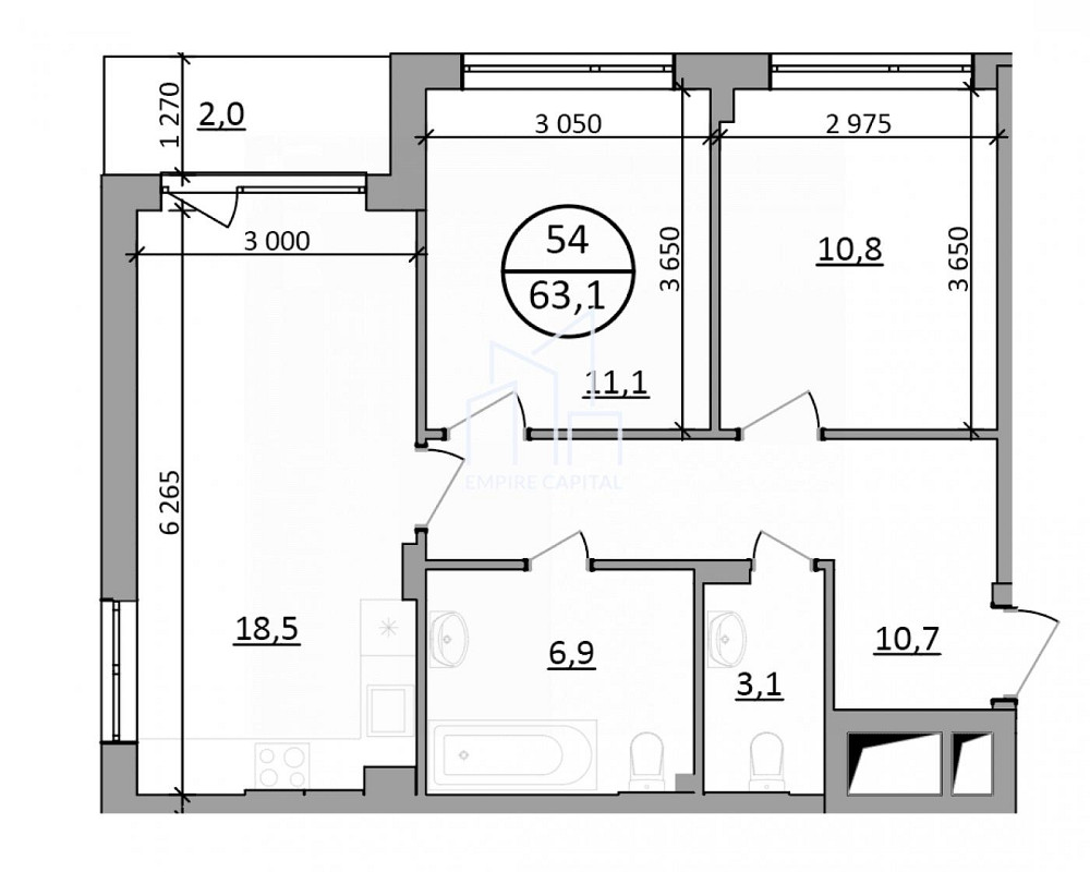Продаж Квартира 2-кімнатна, 4/5 поверх на вул. Львівська Брюховичі (м Львів район) - фото 9