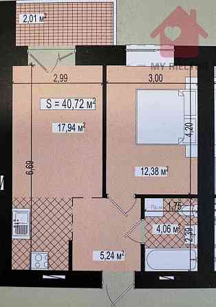 Продаж квартири у розвиненому районі міста! Uzhhorod