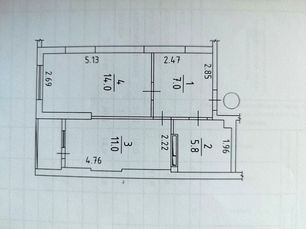 Продаж Квартира 1-кімнатна, 17/25 поверх на Бориспільська, 19 Київ - фото 1