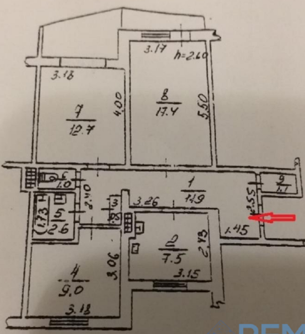 3-комнатная квартира на Таирова Одеса - фото 6